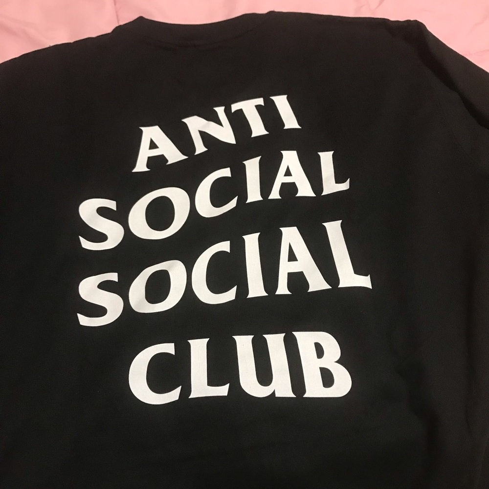 ASSC Anti Social Social Club Crewneck Black XXL